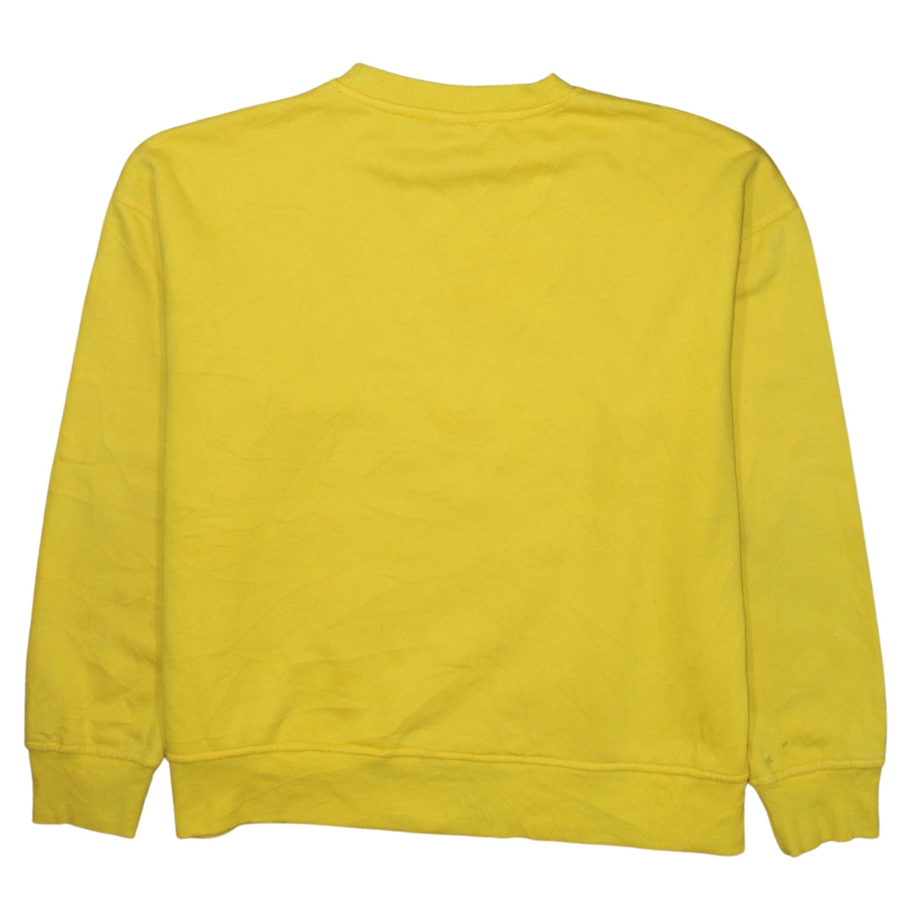 Womens UK Size 10/12 Disney Yellow Pullover Sweatshirt