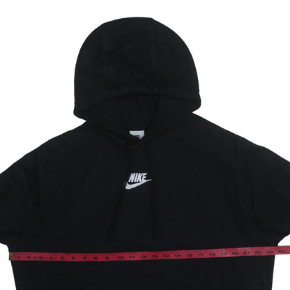 Mens UK Size M Nike Black Pullover Hoodie