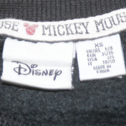 Womens UK Size XS Disney Black Pullover Sweatshirt