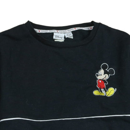 Womens UK Size XS Disney Black Pullover Sweatshirt