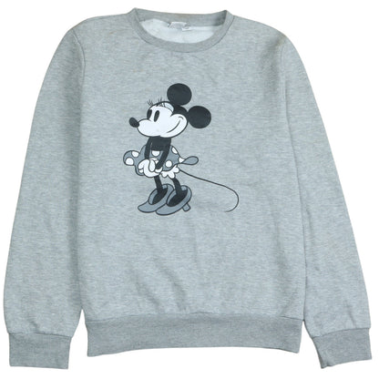 Womens UK Size M Disney Grey Pullover Sweatshirt