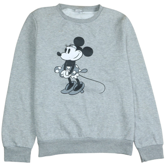Womens UK Size M Disney Grey Pullover Sweatshirt