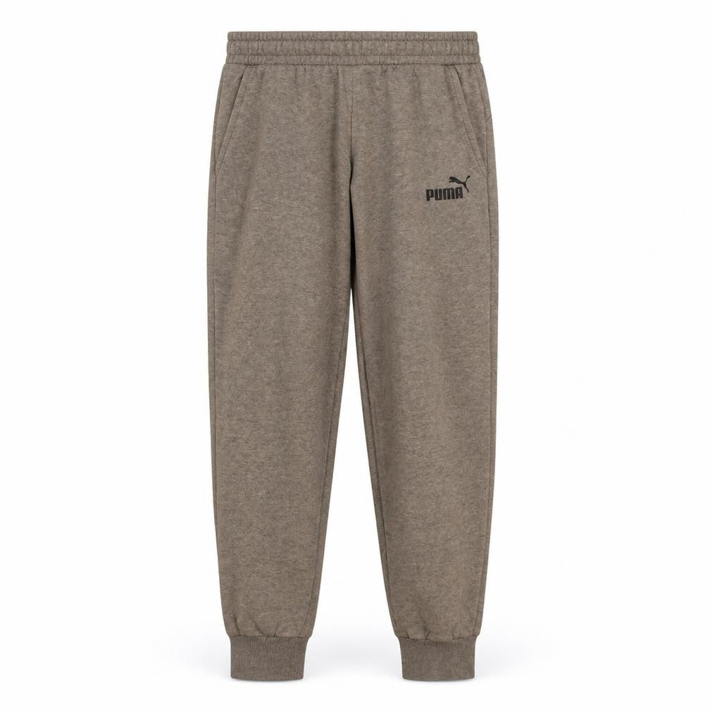 Mens UK Size M PUMA Regular Fit Jogger Grey Trousers