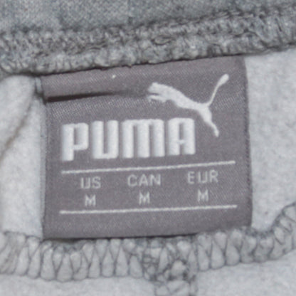 Mens UK Size M PUMA Regular Fit Jogger Grey Trousers