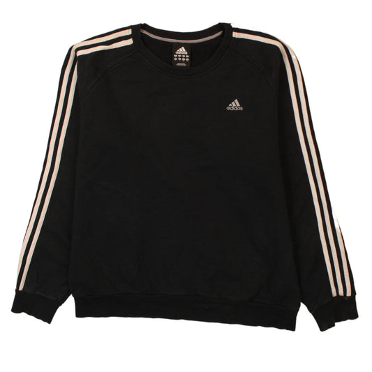 Mens UK Size L adidas Black Pullover Sweatshirt