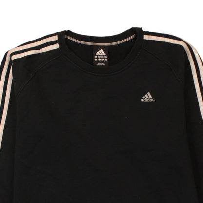 Mens UK Size L adidas Black Pullover Sweatshirt