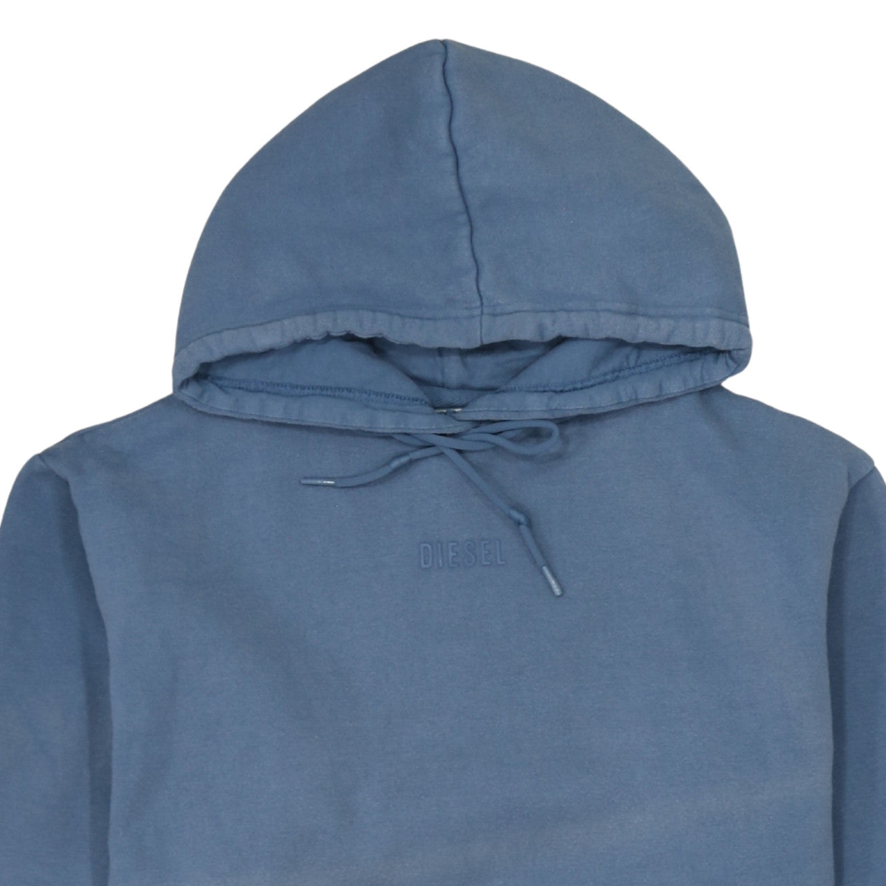 Mens UK Size S Diesel Blue Pullover Hoodie