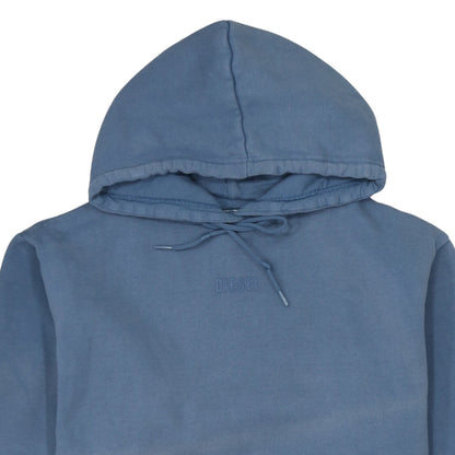 Mens UK Size S Diesel Blue Pullover Hoodie