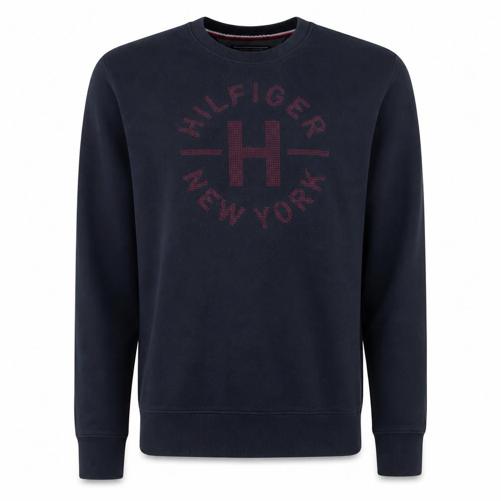 Mens UK Size XL Tommy Hilfiger Blue Pullover Sweatshirt
