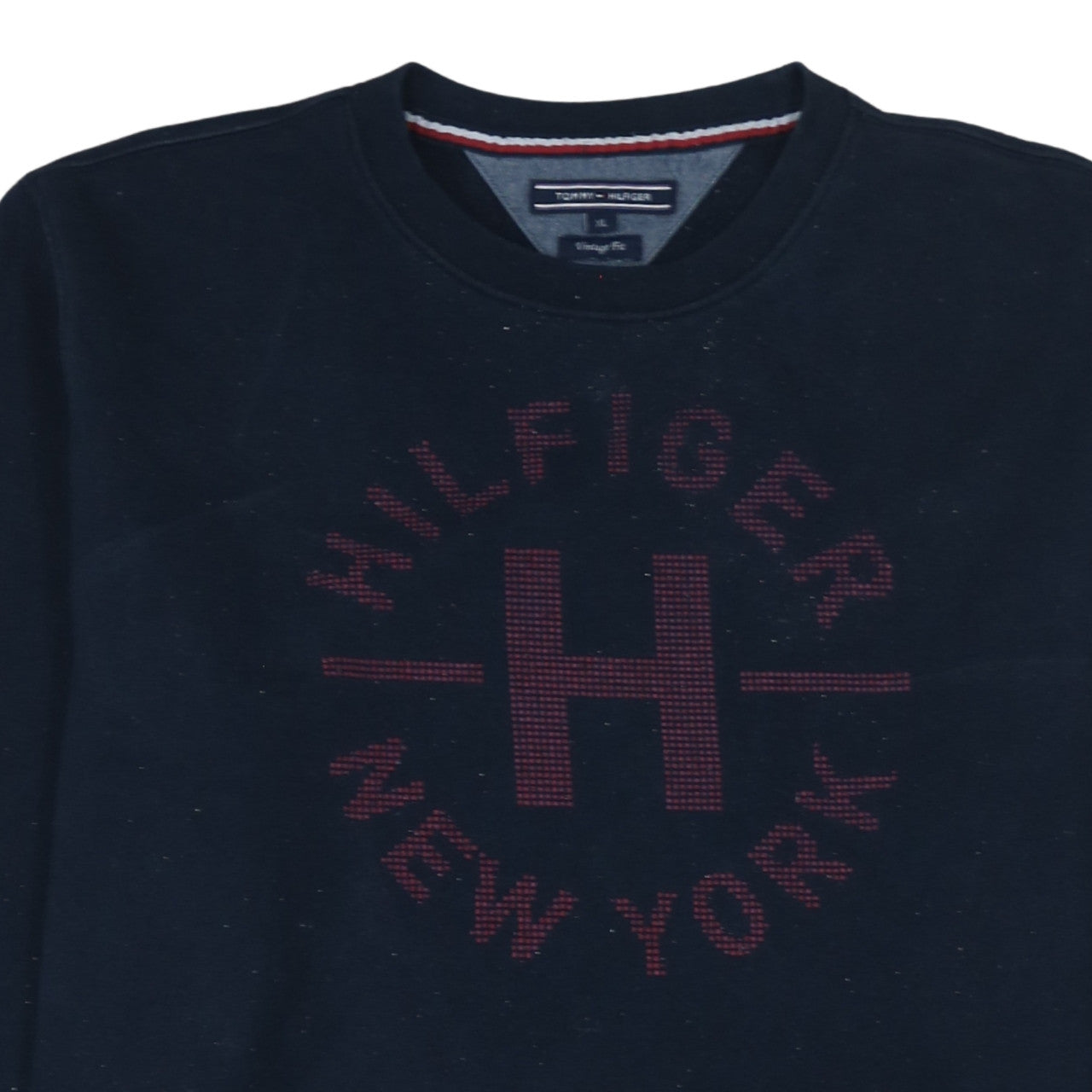 Mens UK Size XL Tommy Hilfiger Blue Pullover Sweatshirt