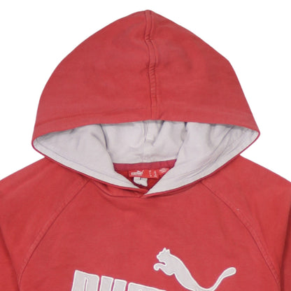Teens UK Size 12 PUMA Red Pullover Hoodie