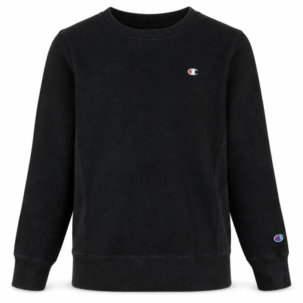 Mens UK Size M Champion Black Pullover Sweatshirt