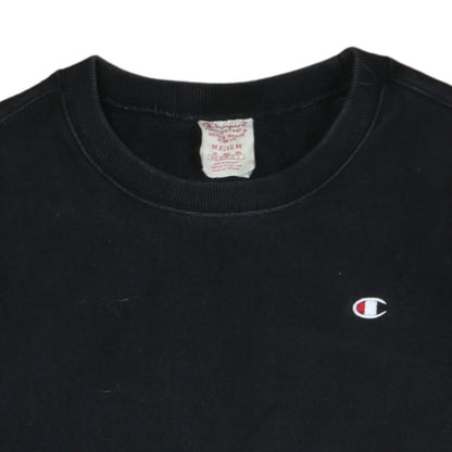 Mens UK Size M Champion Black Pullover Sweatshirt