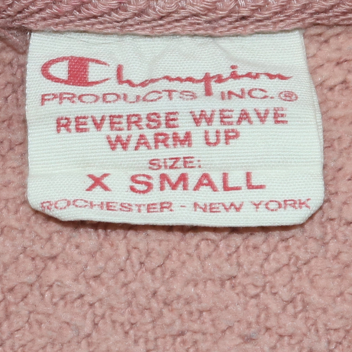 Mens UK Size XS Champion Pink Pullover Sweatshirt