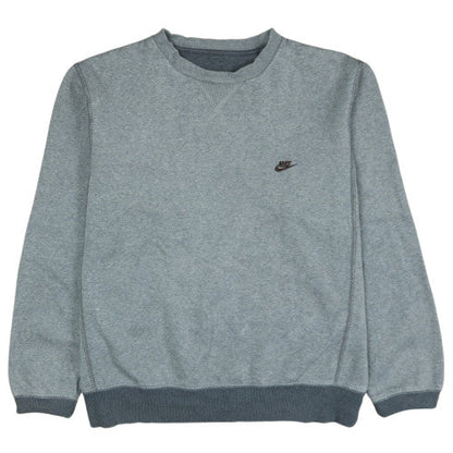 Mens UK Size M Nike Grey Pullover Sweatshirt