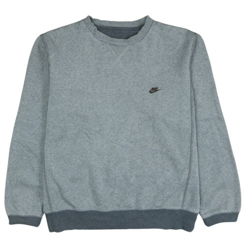 Mens UK Size M Nike Grey Pullover Sweatshirt