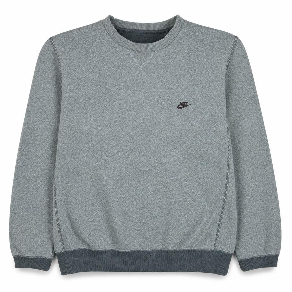 Mens UK Size M Nike Grey Pullover Sweatshirt