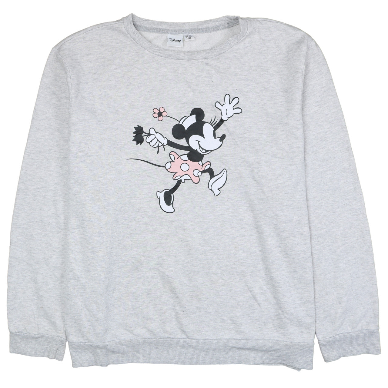 Womens UK Size 2XL Disney Grey Pullover Sweatshirt