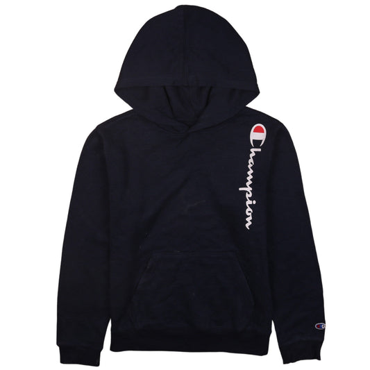 Mens UK Size XL Champion Blue Pullover Hoodie