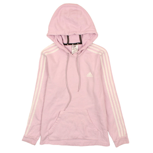 Womens UK Size S adidas Pink Pullover Hoodie