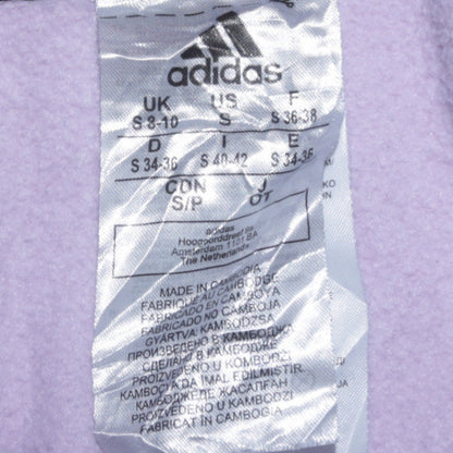 Womens UK Size S adidas Pink Pullover Hoodie