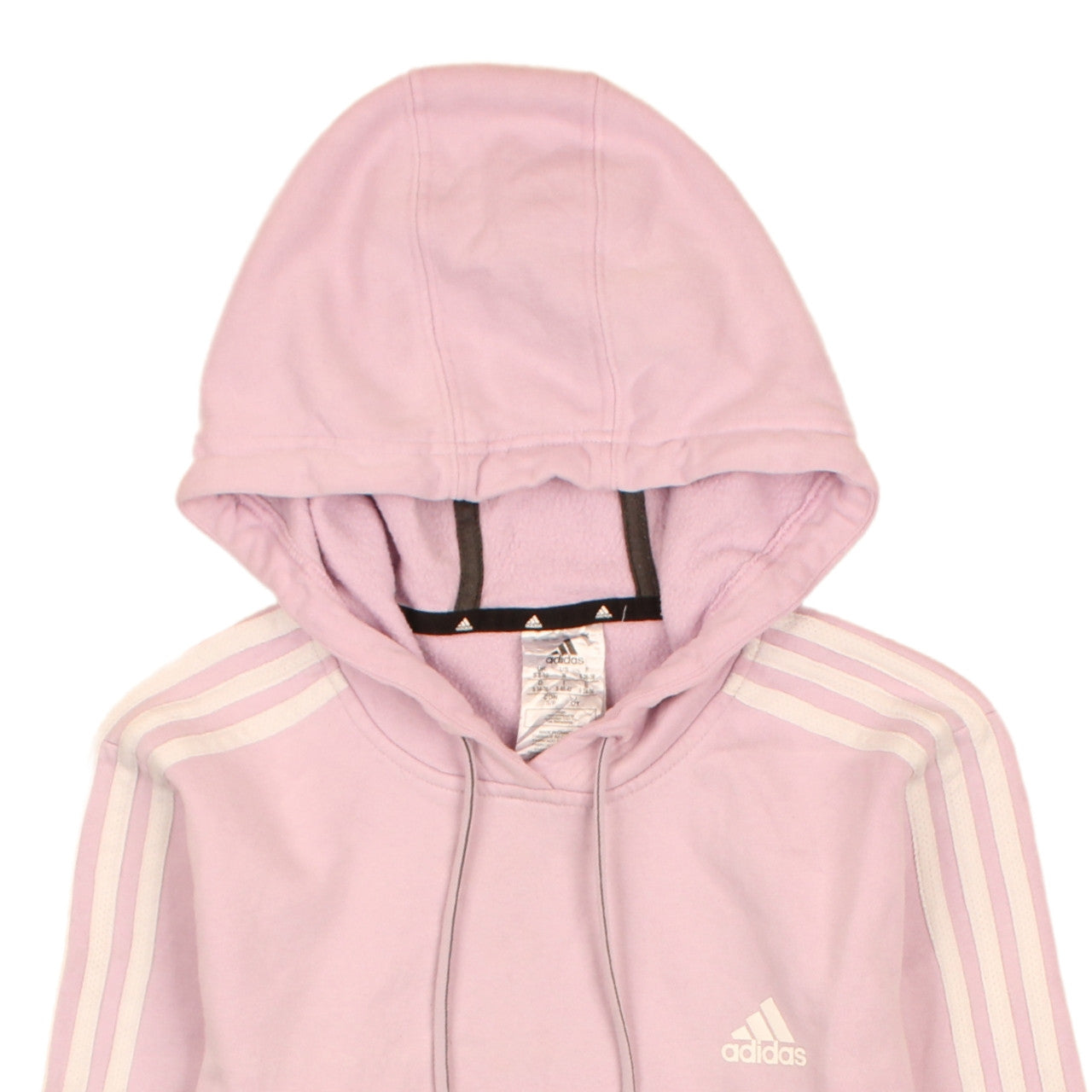 Womens UK Size S adidas Pink Pullover Hoodie