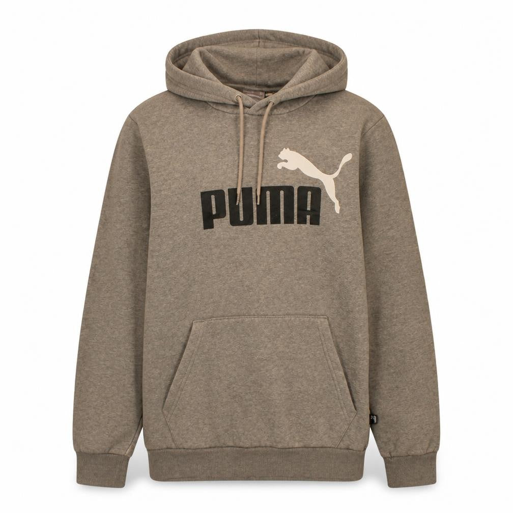 Mens UK Size S PUMA Grey Pullover Hoodie