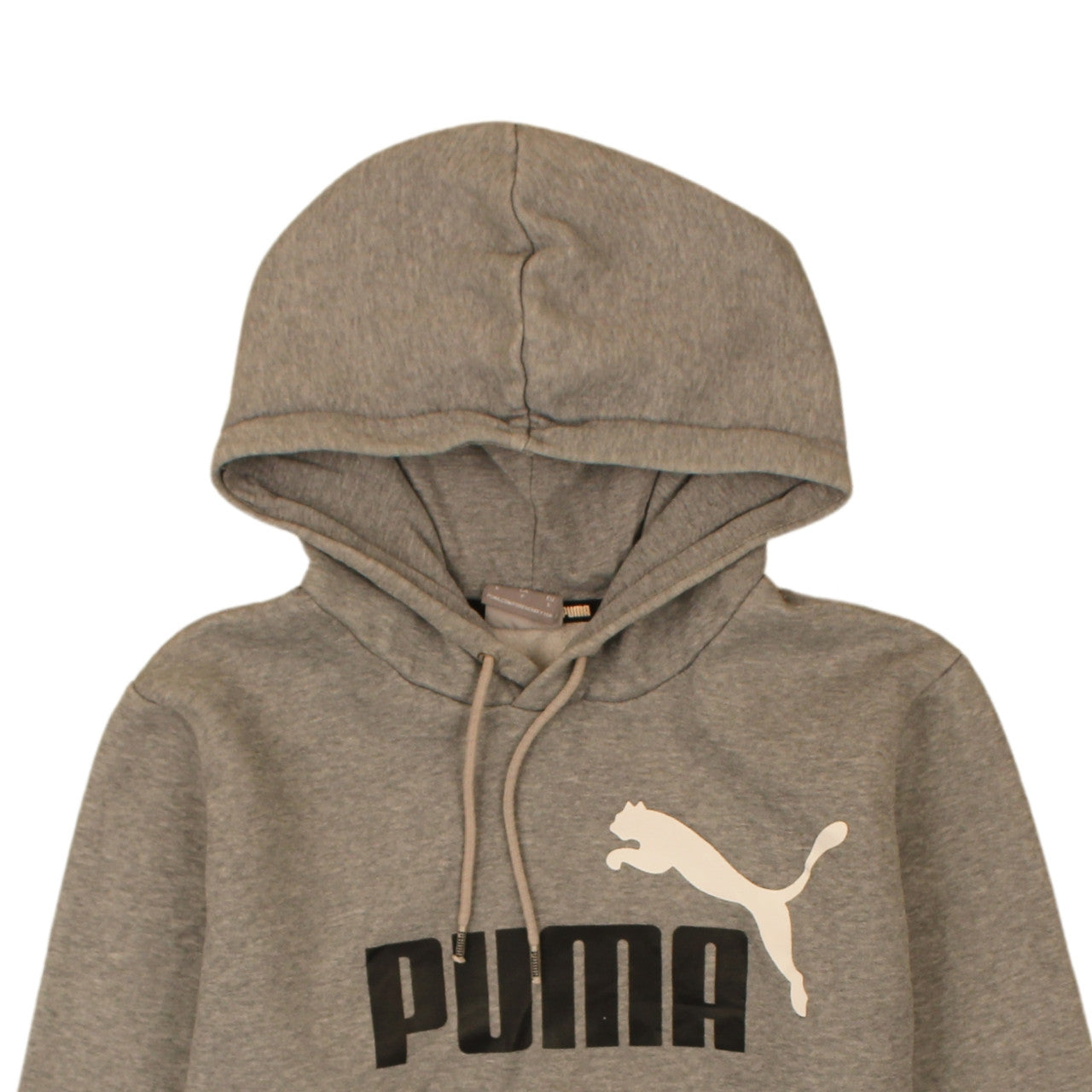 Mens UK Size S PUMA Grey Pullover Hoodie