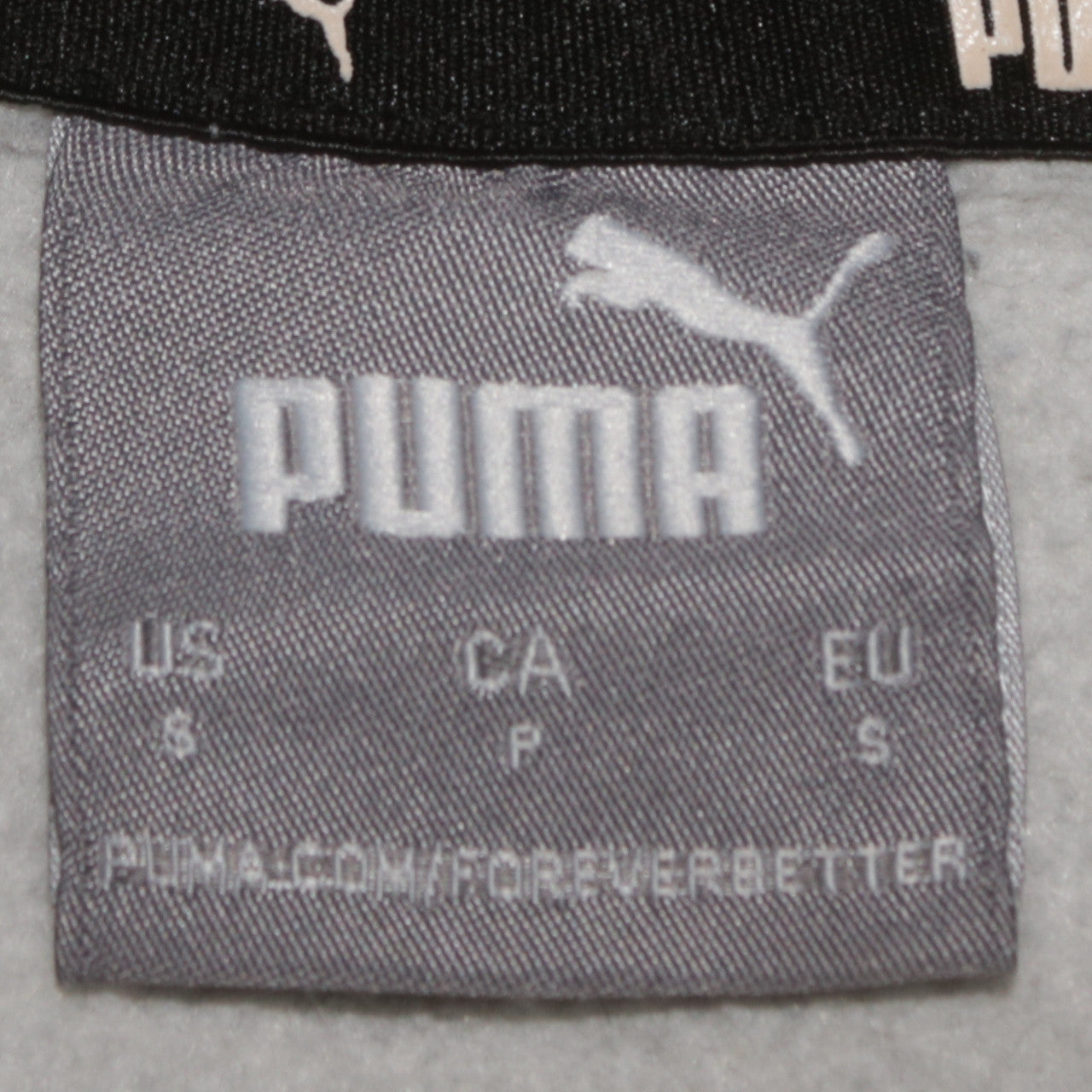 Mens UK Size S PUMA Grey Pullover Hoodie