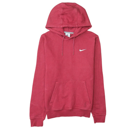 Mens UK Size S Nike Red Pullover Hoodie