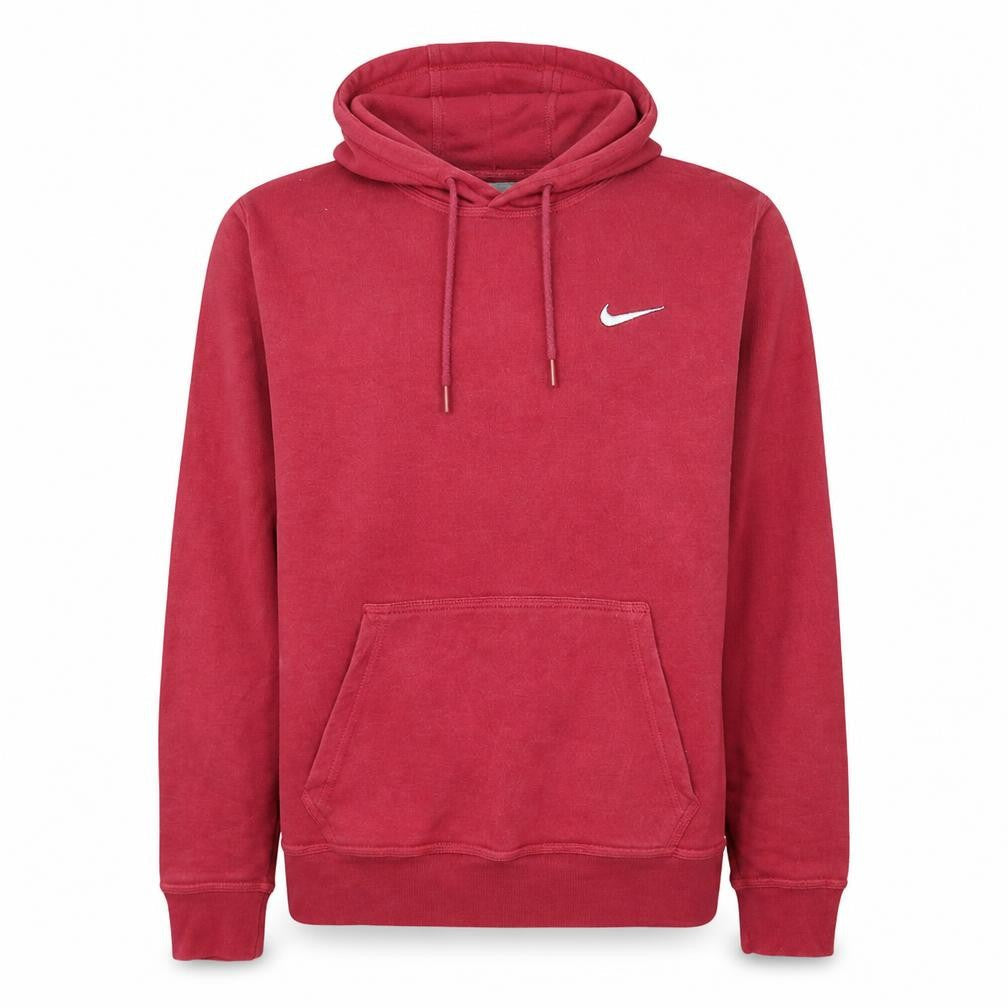 Mens UK Size S Nike Red Pullover Hoodie