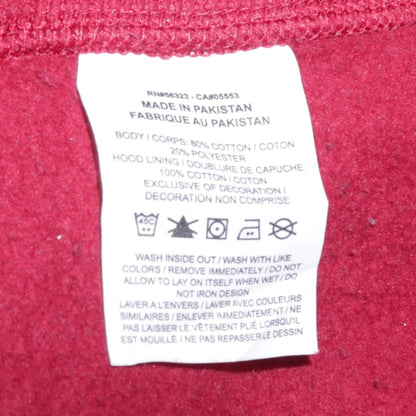 Mens UK Size S Nike Red Pullover Hoodie