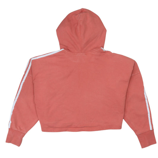 Womens UK Size 8 adidas Pink Pullover Hoodie