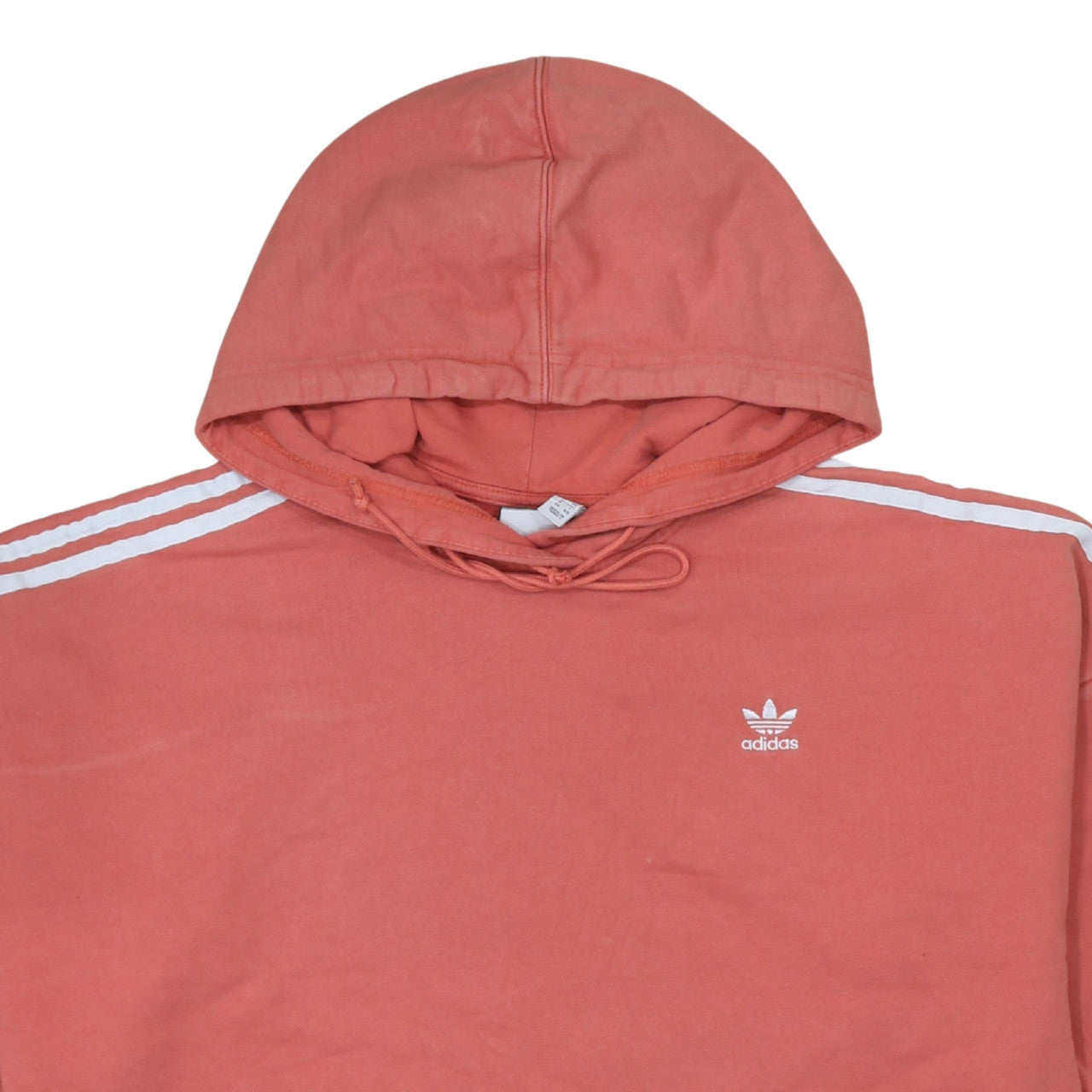 Womens UK Size 8 adidas Pink Pullover Hoodie