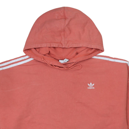 Womens UK Size 8 adidas Pink Pullover Hoodie