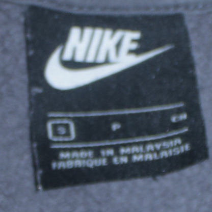 Mens UK Size S Nike Grey Full Zip Hoodie