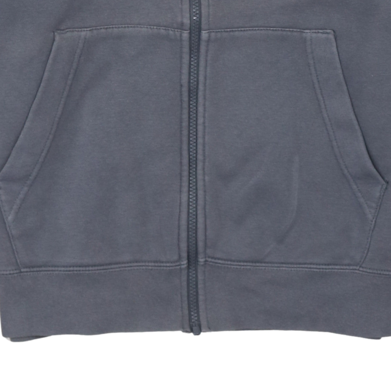 Mens UK Size S Nike Grey Full Zip Hoodie