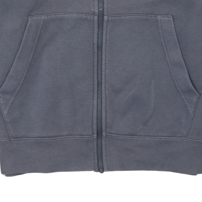 Mens UK Size S Nike Grey Full Zip Hoodie