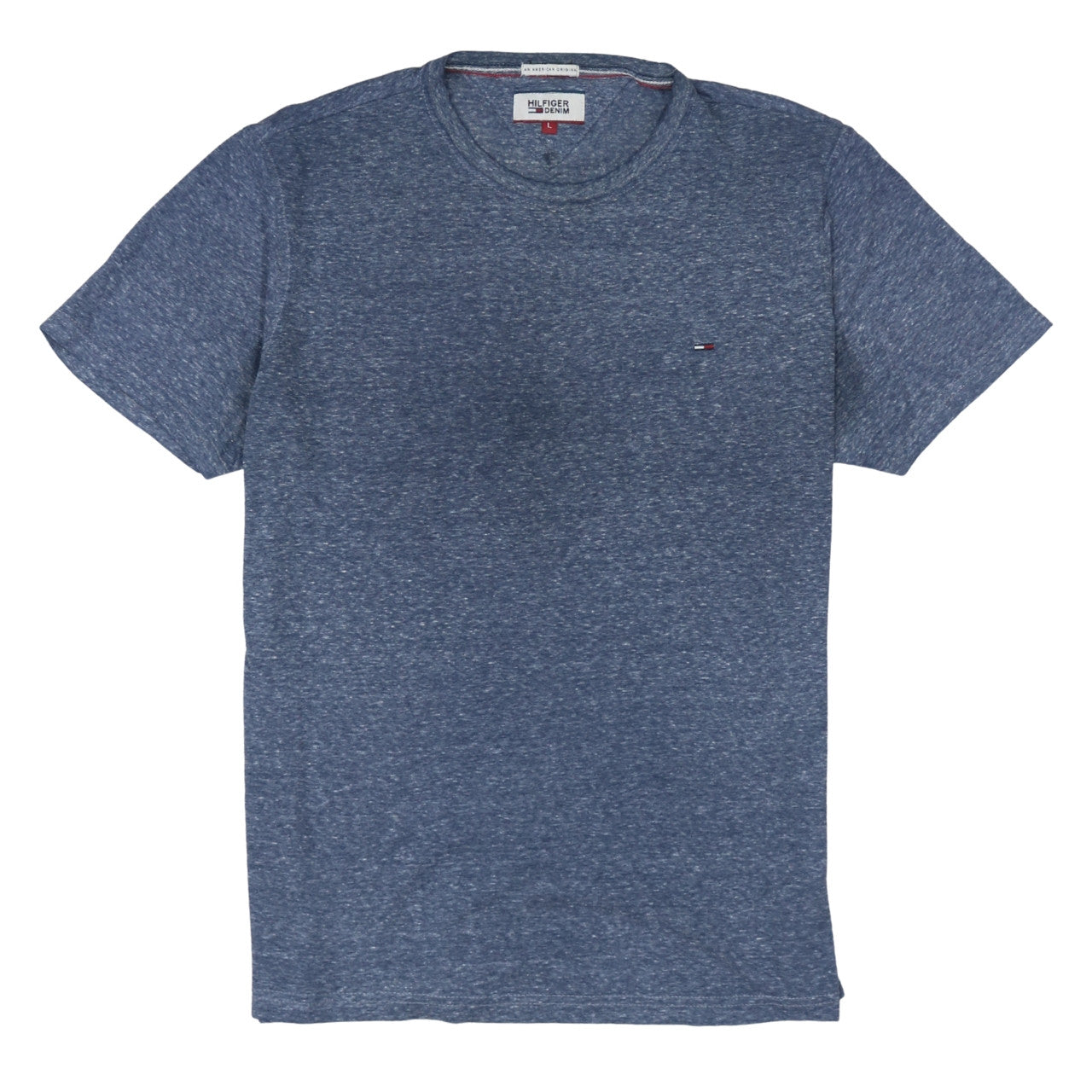 Mens UK Size L Hilfiger Denim Blue  T-Shirt
