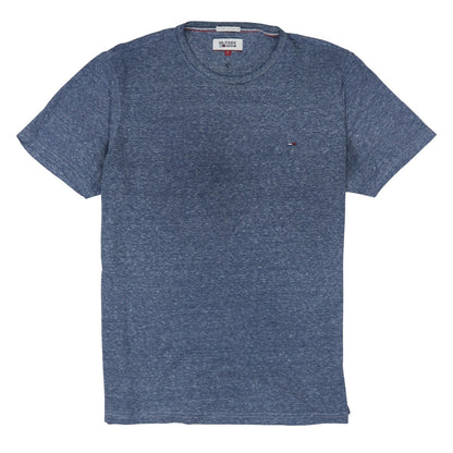 Mens UK Size L Hilfiger Denim Blue  T-Shirt