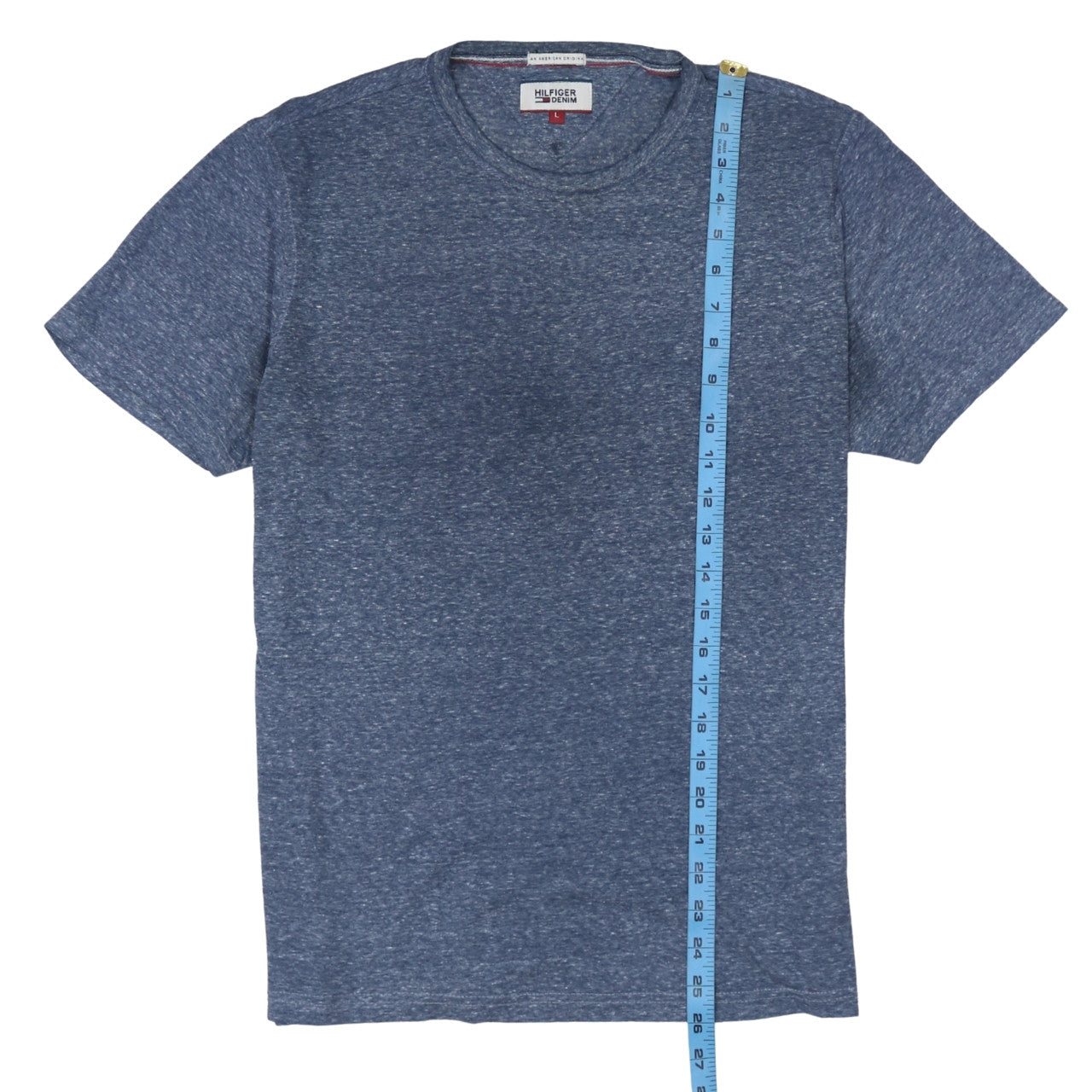 Mens UK Size L Hilfiger Denim Blue  T-Shirt