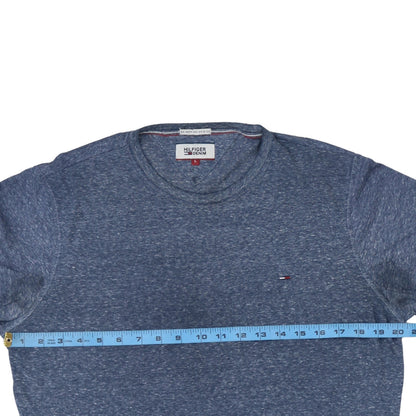 Mens UK Size L Hilfiger Denim Blue  T-Shirt