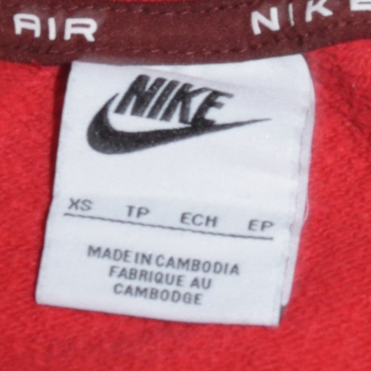 Mens UK Size XS Nike Red Pullover Sweatshirt