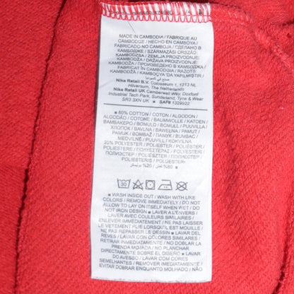 Mens UK Size XS Nike Red Pullover Sweatshirt