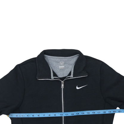 Mens UK Size S Nike Black Full Zip Sweatshirt