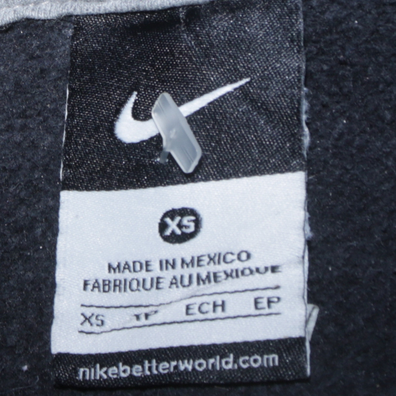 Mens UK Size XS Nike Black Pullover Hoodie