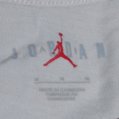 Nike Jordan Men's Beige Graphic Print T-Shirt Size M