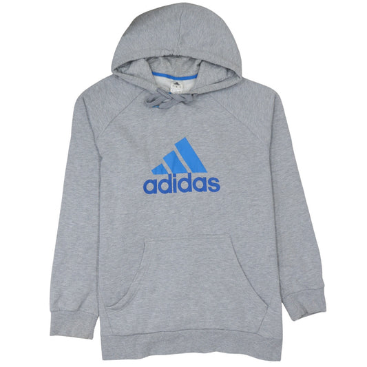 Mens UK Size XL adidas Grey Pullover Hoodie