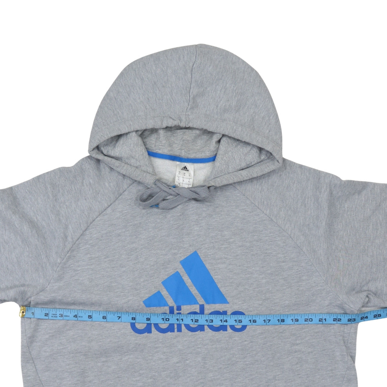 Mens UK Size XL adidas Grey Pullover Hoodie