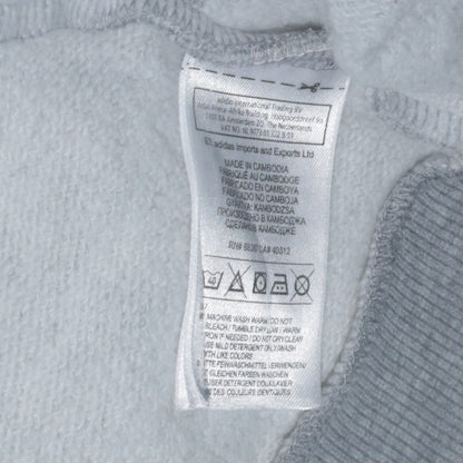 Mens UK Size XL adidas Grey Pullover Hoodie